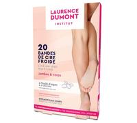 Laurence Dumont - 20 bandes de cire froide Jambes & Corps - Peau sensible : Peau lisse et douce