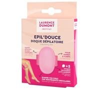 LAURENCE DUMONT - Épilateur électrique à disque Douceur et Efficacité, 5 disques de recharge inclus - Lot De 3