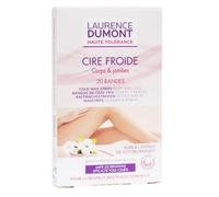 Laurence Dumont Haute Tolérance Bandes De Cire Froide Corps Et Jambes 20 Pièces