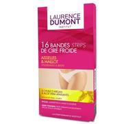 Laurence Dumont Institut Bandes Cire Froide Aisselles & Maillot 16 unités