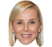 Laurence Ferrari (Smile) Big Head. Masque plus grand que nature.