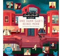 Laurence King Puzzle – Le Monde d'Agatha Christie : Et Puis il n'y en Avait Plus – 1000 pièces