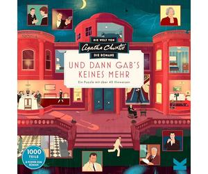 Laurence King Le Monde d'Agatha Christie : Et Puis il n'y en Avait Plus. Un Puzzle de 1000 pièces