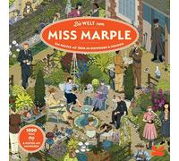 Laurence King Le Monde de Miss Marple : Un Puzzle de 1000 pièces, Jaune