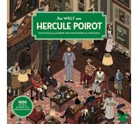 Laurence King Le Monde d'Hercule Poirot Puzzle 1000 pièces, Small