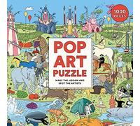 Laurence King Publishing - Puzzle Pop Art - Créez le puzzle et repérez les artistes - Jaune