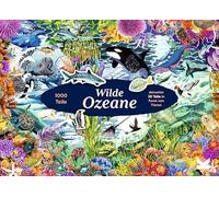Laurence King Verlag – Puzzle Wild Seas – 1000 pièces, 20 pièces en forme