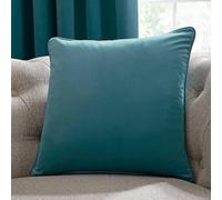 Laurence Llewelyn-Bowen - Coussin en Velours Bleu Sarcelle - 43 x 43 cm - Coussin en Velours de Luxe en Bleu Sarcelle - Remplissage/Rembourrage Inclus - Coussin Bleu Sarcelle