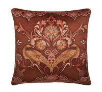 Laurence Llewelyn-Bowen Coussin Garni de Velours, décoration pour Loisirs créatifs, décoration d'intérieur, 1 pièce, 55 x 55 cm, épices, Polyester recyclé, carré
