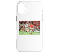 Laurent Blanc Patrick Kluivert Coupe du Monde Euro Football Coque pour iPhone 16 Plus
