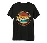Laurent L'Original Le Vrai L'Unique Hommes & Garçons T-Shirt Haut de Gamme