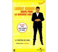 Gentil pour la dernière fois – Laurent Ruquier – VHS – Universal Pictures