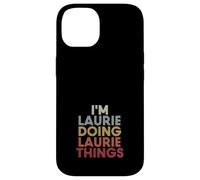 Laurie Name Laurie Personalized Name First Given Coque pour iPhone 14