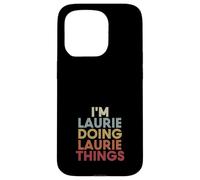 Laurie Name Laurie Personalized Name First Given Coque pour iPhone 15 Pro
