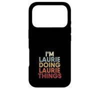 Laurie Name Laurie Personalized Name First Given Coque pour iPhone 17 Pro