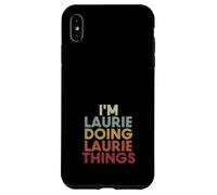 Laurie Name Laurie Personalized Name First Given Coque pour iPhone XS Max