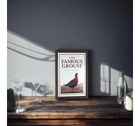 Laurie's Pub and Bar Accessories | Petit miroir de pub The Famous Grouse Blended Scotch Whisky