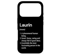 Laurin Définition du nom Dictionnaire Amusant Coque pour iPhone 17 Pro