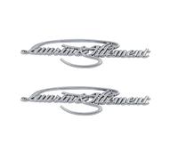 Laurin & Klement Autocollant personnalisé pour voiture avec emblème pour fondateur Argenté