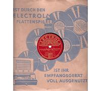 Lauritz Melchior - Melchior, Lauritz / Winterstürme wichen dem Wonnemond / Firmen Loch Hülle / Electrola 1227 / 10 Zoll Schellack Schallplatte /
