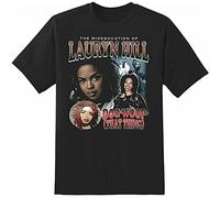 Lauryn Hill Vitage T Shirt Funny Vintage Tee Round Neck Unisex Tops Men's 100% Cotton Short-Sleeve T-Shirts XXXL