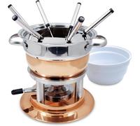 Lausanne 11 Pc. Copper Fondue Set