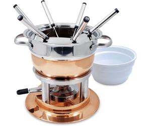 Lausanne 11 Pc. Copper Fondue Set