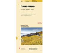 Lausanne Échelle 1 : 50000 - Collectif - Office Federal De Topographie Suisse - broché - Atlas / carte
