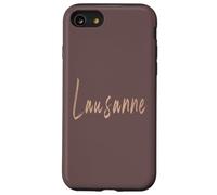 Lausanne Suisse Design Vintage élégant Coque pour iPhone SE (2020) / 7/8