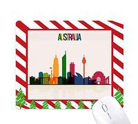 l'australie City Landmark Gratte - Ciel Silhouette Tapis de Souris Canne de noël du Tapis.