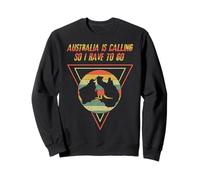 L'Australie m'appelle Donc Je Dois Passer à l'Australian Day Vintage Sweatshirt