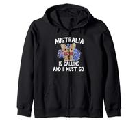 L'Australie m'appelle et Je Dois y Aller - Australie Sweat à Capuche