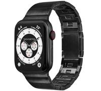 LAUT Bracelet en Acier Inoxydable Links 2.0 pour Apple Watch 42mm / 44mm / 45mm / 49mm - Noir - LAWLL2BK