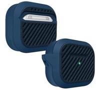 Laut CAPSULE IMPKT - Étui pour boîtier de chargement des écouteurs sans fil - polycarbonate dur, polyuréthane thermoplastique souple (TPU) - Bleu marine - pour Apple AirPods (3ème génération)