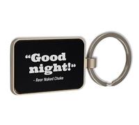 Lauthings Jiu Jitsu Good Night Funny Martial Art Porte-clés Verre Noir Porte-clés Personnalisé