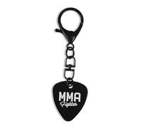 Lauthings Mixte Art Martial Fighter MMA, porte-clés, pic, mousqueton porte-clés, broches, fermoirs, clip, Noir , taille unique