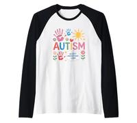 l'Autisme accepte Comprendre l'amour Manche Raglan
