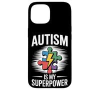 l'Autisme est Mon Super Pouvoir - Autism Awareness Autistic Kids Coque pour iPhone 15