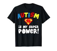 L'autisme est mon super pouvoir de sensibilisation à l'autisme T-Shirt