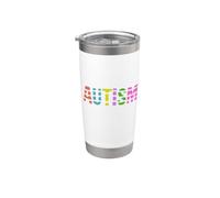 L'autisme est mon super pouvoir Gobelet isotherme en acier inoxydable double paroi