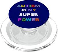 l'Autisme est Mon Super Pouvoir PopSockets PopGrip pour MagSafe