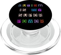 l'Autisme est Mon Super Pouvoir PopSockets PopGrip pour MagSafe