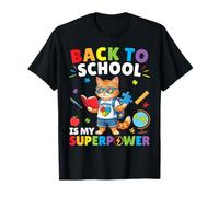 l'Autisme est Mon Super Pouvoir pour la rentrée Scolaire T-Shirt