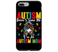 L'autisme ne me fait pas peur, je suis une maman autiste Coque pour iPhone 7 Plus/8 Plus