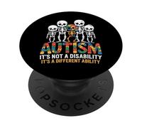 l'Autisme n'est Pas Un Handicap, C'est Une capacité différente PopSockets PopGrip Adhésif