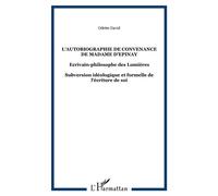 Odette David – L'autobiographie de convenance – Subversion idéologique et formelle – Broché