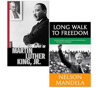 L'autobiographie de Martin Luther King Jr par Martin Luther King Jr et Long Walk To Freedom L'autobiographie de Nelson Mandela par Nelson Mandela 2 livres Collection Set