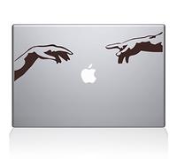 L'Autocollant Guru Création d'Apple MacBook Autocollant en Vinyle - 38,1 cm MacBook Pro (2016 et Plus récent) - Marron (1044-mac-15 X -Bro)