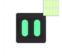 L'autocollant Veilleuse Peut Être Collé Sur Le Bouton Dans La Chambre Salon Ou Cuisine Visible Maison De Nuit Les Autocollants Lumineux Brillent