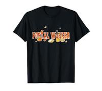 L'automne de Thanksgiving d'un postier Laisse Pumkins Fier T-Shirt